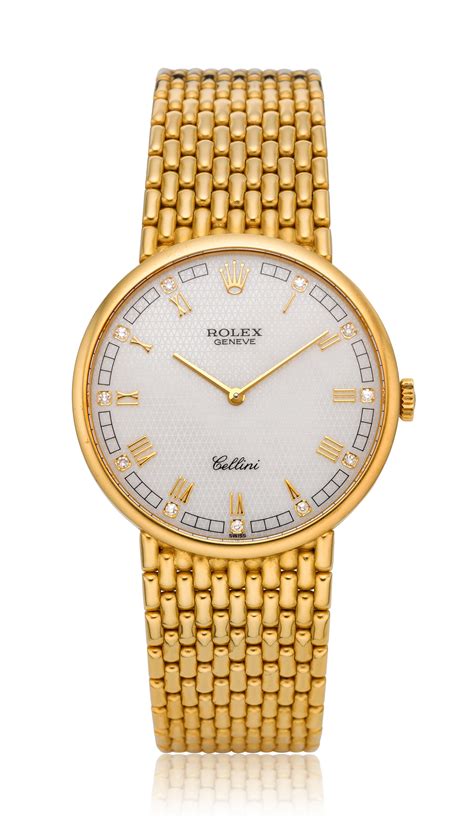 rolex cellini gold herren|rolex cellini 18k gold watch.